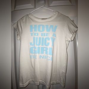 Vintage Juicy Couture Baby Tee
